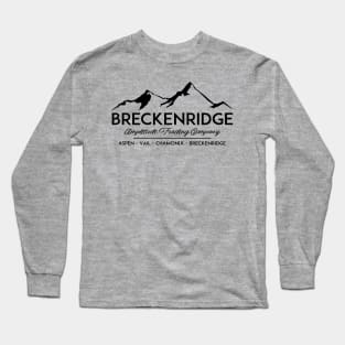 Breckenridge Colorado Skiing Ski Breck Long Sleeve T-Shirt